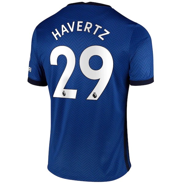 Trikot Chelsea NO.29 Havertz Heim 2020-21 Blau Fussballtrikots Günstig